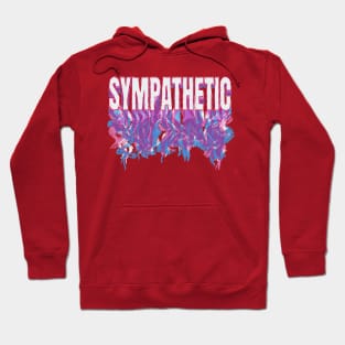 sympathetic word lettering art Hoodie